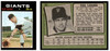 1971 Topps Hal Lanier #181 VG front and back of card