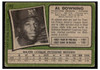 1971 Topps Al Downing #182 Poor back of card