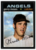 1971 Topps Gerry Moses #205 VG front of card