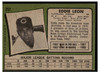 1971 Topps Eddie Leon #252 Low Grade back of card