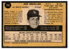 1971 O-Pee-Chee Joe Moeller #288 Low Grade back of card