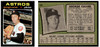 1971 Topps George Culver #291 Low Grade - Creases front and back of card