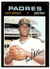1971 Topps Earl Wilson #301 Low Grade - Creases front of card