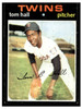 1971 Topps Tom Hall #313 Low Grade - Creases front of card