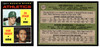 1971 Topps Jim Driscoll / Angel Mangual #317 Low Grade front and back of card