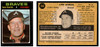 1971 O-Pee-Chee Lum Harris #346 Low Grade front and back of card