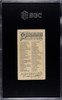 1890 N21 Allen & Ginter Boar 50 Quadrupeds SGC 4 back of card