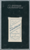 1910 T206 Owen Wilson Piedmont 350 SGC 3 back of card