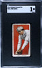 1910 T206 John Ganzel Piedmont 350 SGC 1 front of card