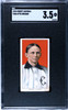 1910 T206 Otto Kruger Sweet Caporal 350 SGC 3.5 front of card