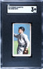 1910 T206 Heinie Smith Piedmont 350 SGC 3 front of card