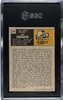 1971 Topps Joe Greene #245 SGC 3 back of card