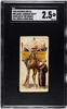 1888 N90 Goodwin and Co. Old Judge & Dogs Head Camel Carriage Egypt Vehicles of the World SGC 2.5 front of card