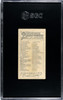 1890 N21 Allen & Ginter Zebu 50 Quadrupeds SGC 2 back of card