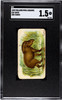 1909 E28 Philadelphia Caramel Tapir Zoo Cards SGC 1.5 front of card