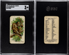 1909 E28 Philadelphia Caramel Orangoutang Zoo Cards SGC 3 front and back of card