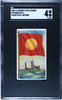 1909-1911 T59 Flags of all Nations China Merchant Flag Recruit Little Cigars SGC 4 front of card