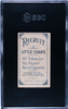 1909-1911 T59 Flags of all Nations China Recruit Little Cigars SGC 3.5 back of card