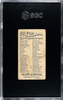 1889 N8 Allen & Ginter Sheepshead 50 Fish From American Waters SGC 3 Back of card