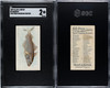 1889 N8 Allen & Ginter Haddock 50 Fish From American Waters SGC 2 front and back of card