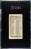 1889 N8 Allen & Ginter Chub 50 Fish From American Waters SGC 3 Back of card