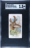 1888 N25 Allen & Ginter Prong-Horn Antelope Wild Animals of the World SGC 1.5 front of card