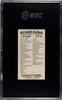 1888 N25 Allen & Ginter Virginian Deer Wild Animals of the World SGC 1 back of card