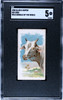 1888 N25 Allen & Ginter Zebu Wild Animals of the World SGC 5 front of card