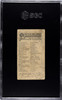 1890 N21 Allen & Ginter Jaguar 50 Quadrupeds SGC 1 back of card
