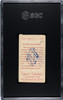 1910 T58 Fish Series Spanish Mackerel Sweet Caporal SGC 1 back of card