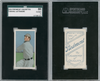 1910 T206 Bill Lattimore Piedmont 350 SGC 6 front and back of card