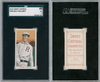 1910 T206 Billy Maloney Sweet Caporal 350 SGC 3 front and back of card