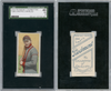 1910 T206 Chappie Charles Piedmont 350 SGC 3 front and back of card