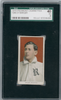 1910 T206 Cy Barger Piedmont 350 SGC 3 front of card