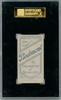 1910 T206 Doc Casey Piedmont 350 SGC 3 back of card