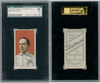 1910 T206 Doc Casey Piedmont 350 SGC 3 front and back of card