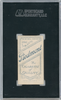 1910 T206 Doc Marshall Piedmont 350 SGC 4.5 back of card