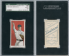 1910 T206 Doc Marshall Piedmont 350 SGC 4.5 front and back of card