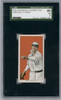 1910 T206 Dolly Gray Piedmont 350 SGC 3 front of card