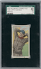 1910 T206 Lefty Leifield Pitching Piedmont 350 SGC 3 front of card