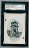 1897 Chisholm Bros. Plymouth Rock Historic Boston Playing Cards SGC 8.5 front of card