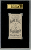 1909-11 E90-1 American Caramel Co. Lou Criger SGC 1.5 back of card
