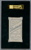 1910 T206 Bob Groom Piedmont 350 SGC 5 back of card