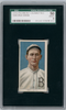 1910 T206 Dave Brain Piedmont 350 SGC 4 front of card