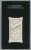 1910 T206 Jerry Freeman Piedmont 350 SGC 3 back of card