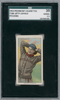 1910 T206 Lefty Leifield Pitching Piedmont 350 SGC 2.5 front of card