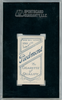 1910 T206 Lou Fiene Portrait Piedmont 350 SGC 2.5 back of card
