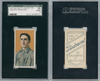 1910 T206 Roy Brashear Piedmont 350 SGC 2 front and back of card