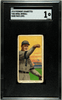 1910 T206 Orval Overall Hand Face Level Piedmont 350 SGC 1 front of card