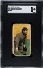 1909 T206 Germany Schaefer Detroit Sweet Caporal 150 SGC 1 front of card
